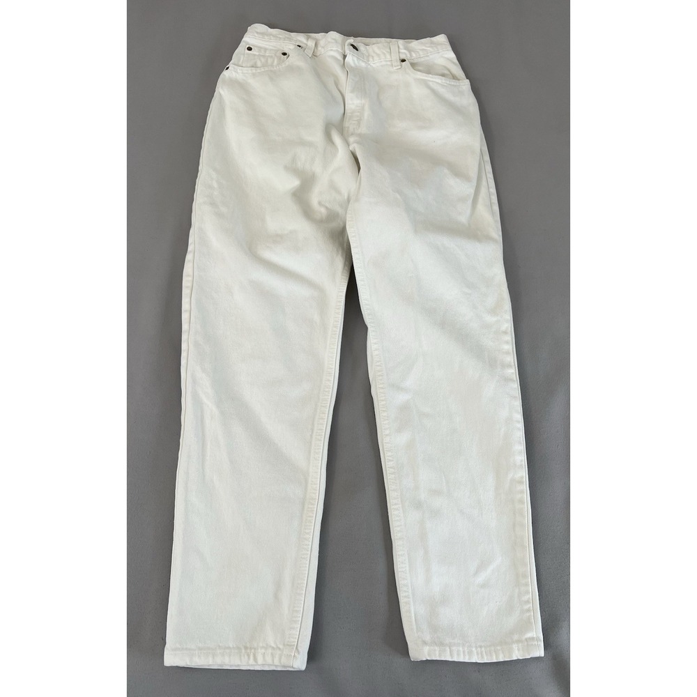 Vintage Levi's Women's Jeans White Sz 14 Made USA